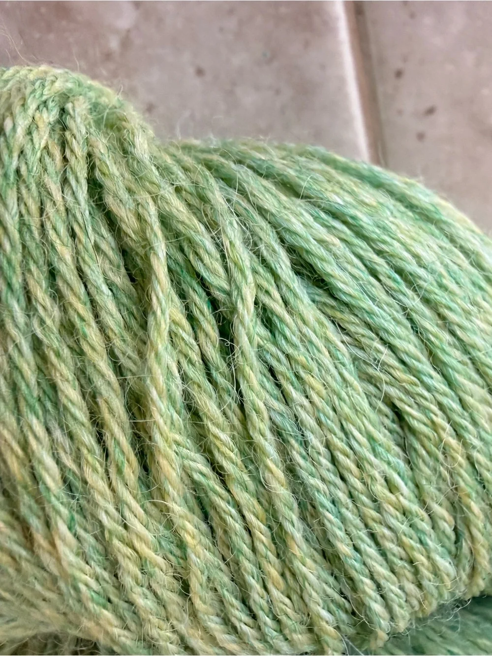 Berroco Ultra Alpaca Fine Knit Yarn - Light Green - Lime Mix